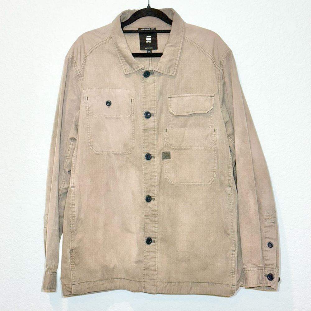 G-Star Men's Ripstop Overshirt Shirt Jacket